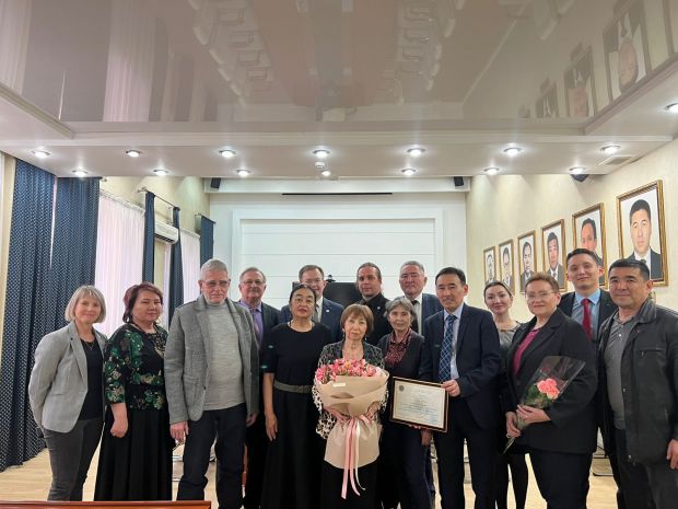 Вручили Благодарственные письма от акима области