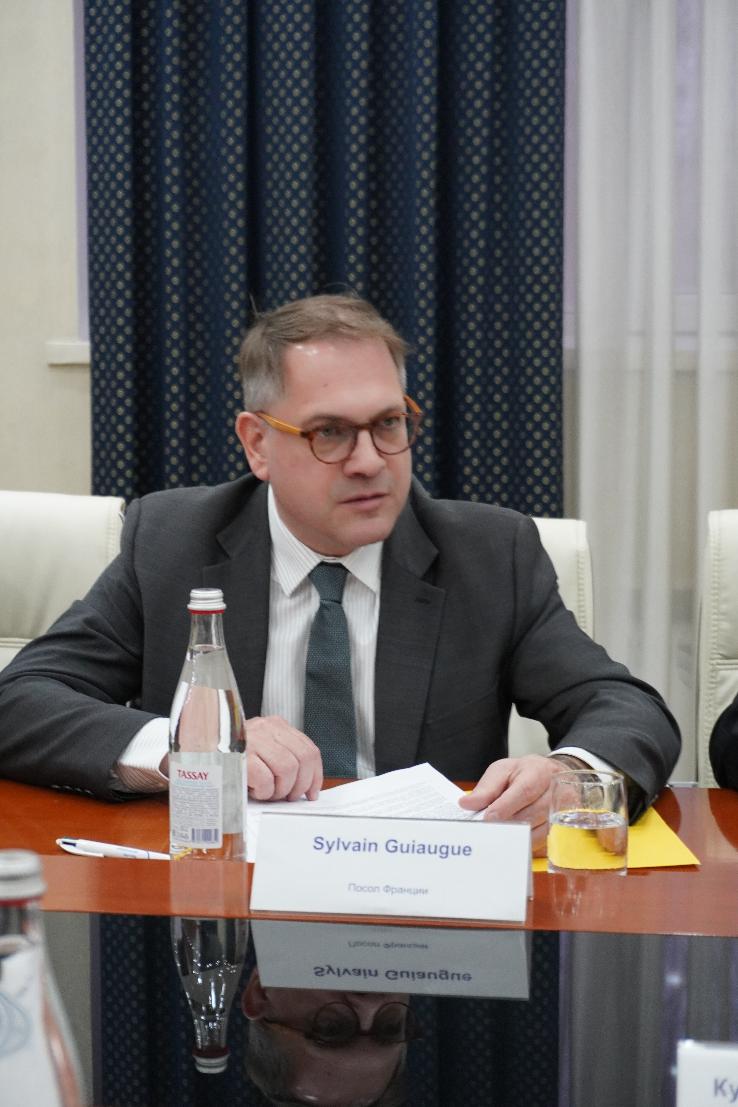 Visit of the French Ambassador