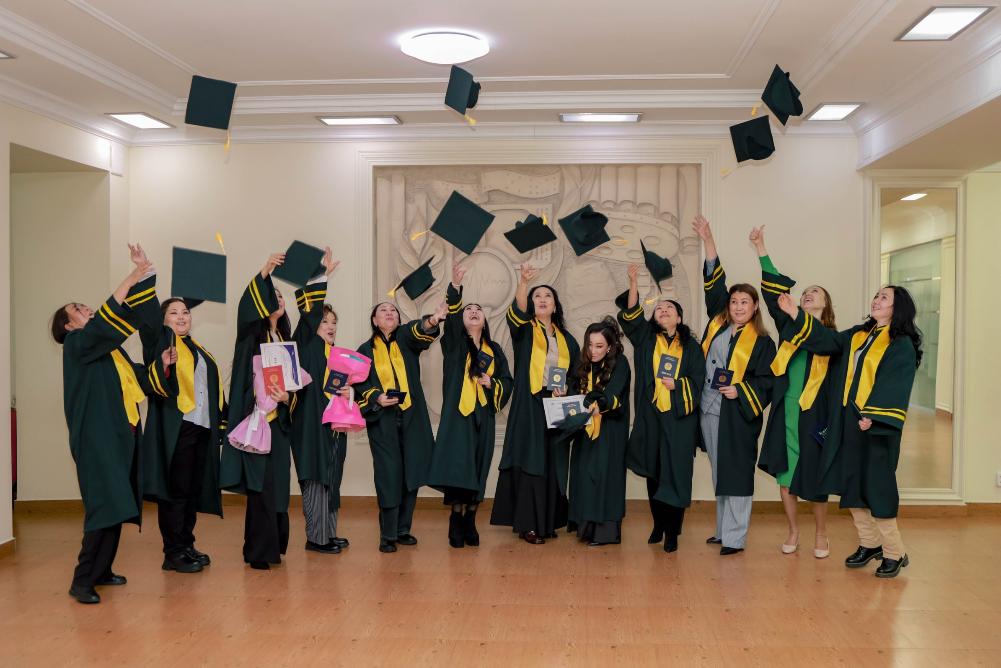 Graduation Ceremony of the Graduates of the «Nursing» Educational Program of Karaganda Medical University Prior to the International Women's Day
