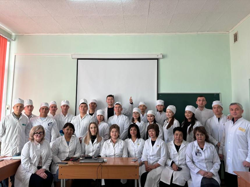 Дискуссионная платформа со студентами медицинского университета Караганды и Астаны по теме биоэтики в практических исследованиях