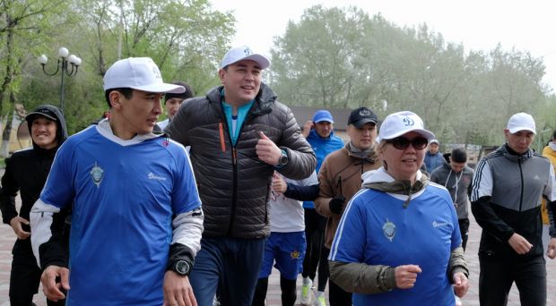 Забег в честь Дня защитника Отечества