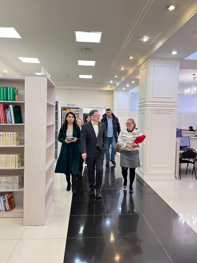 The Ambassador of Romania, Madalina Lupu, visited Karaganda Medical University