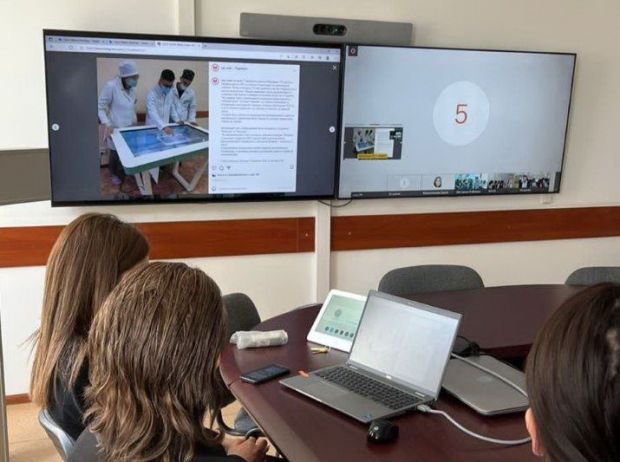 Познакомили выпускников школ с направлениями «Врач общей практики» и «Педиатрия»