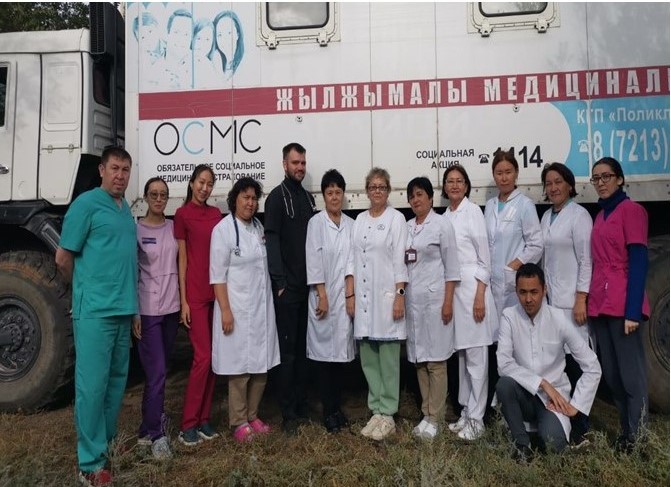 Автопоезд «в белом халате»