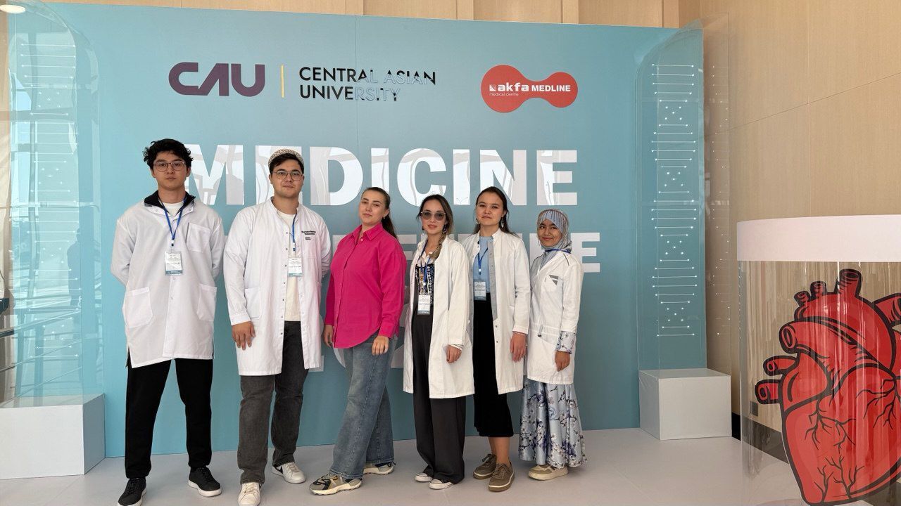 Karaganda Medical University among the best at the International Olympiad “The Medicine of the Future – 2025”!