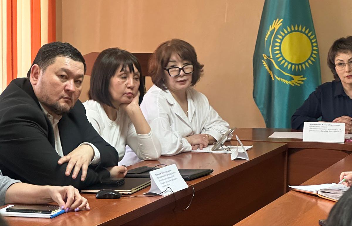 Қауымдастырылған профессор А.А. Мамытов бруцеллезді ерте диагностикалау және саралау жөніндегі семинарда баяндама жасады